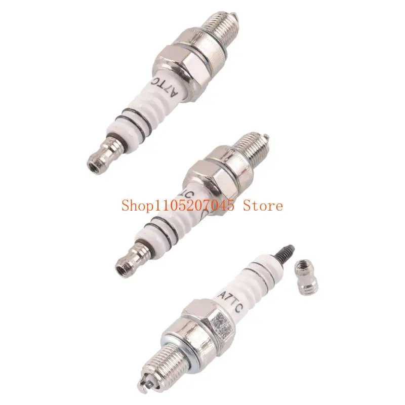 

37cd High Temperature Resistant Ignition Plug For Car Scooter Engines Optimizes Fuel Consumption Universal Compatibility A7TC