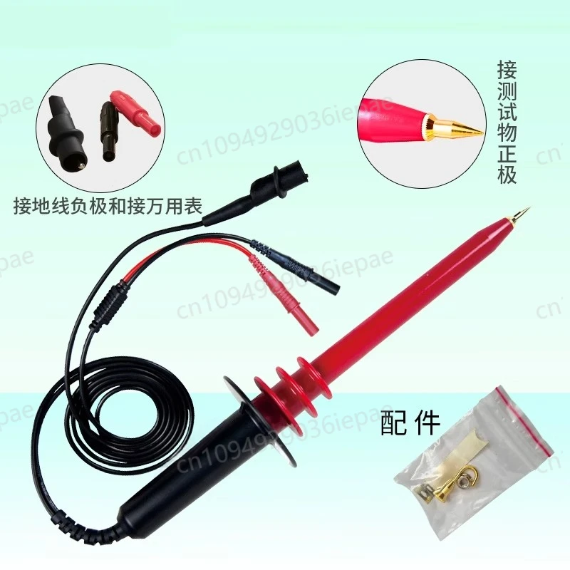 HPV-40 High Voltage 40KV Multimeter Probe 1000 High Voltage Attenuation Detection Rod AC 10MHZ Probe 0-40KV 1000:1 for Testing