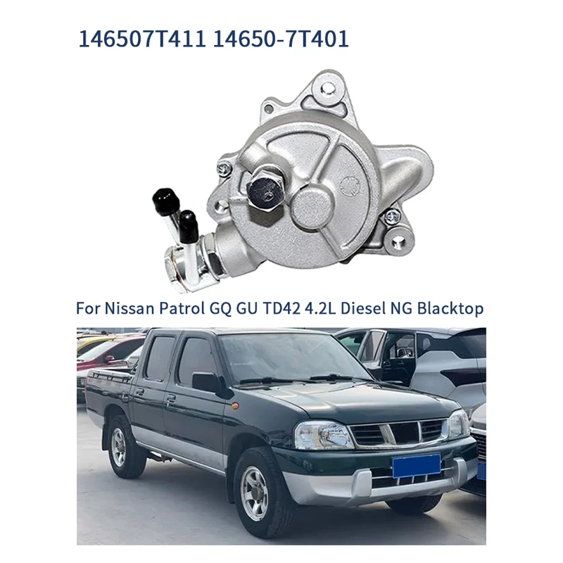 Brake Vacuum Pump 146507T411 14650-7T401 Accessories For Nissan Patrol GQ GU TD42 4.2L Diesel N/G Blacktop