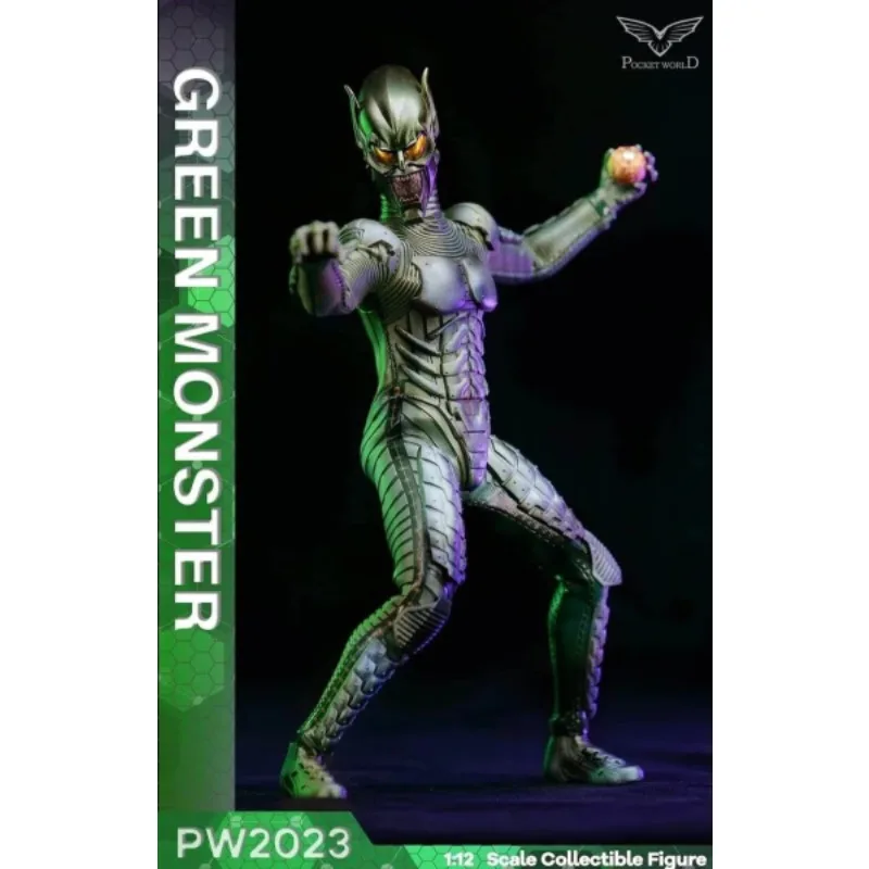 PWTOYS Originele 1/12 Mobiele Pop Soldaat Handheld Model Serie Green Goblin Anime Action Figure Model Speelgoed Model Cadeaus voor Jongens