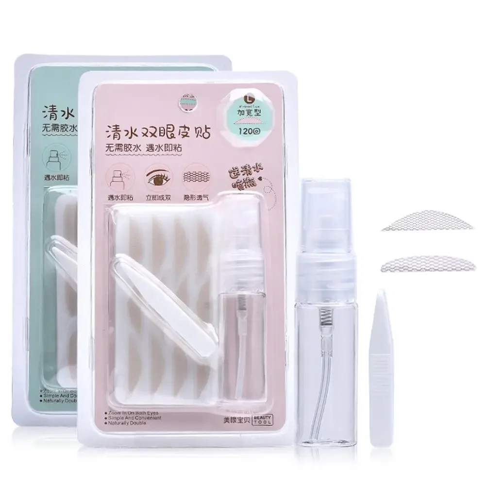 Double Eyelid Tape 120pairs Invisible Eyelid Sticker Lace Eye Lift Strips Adhesive Stickers Eye Tape Eyelid Stickers Tools Set