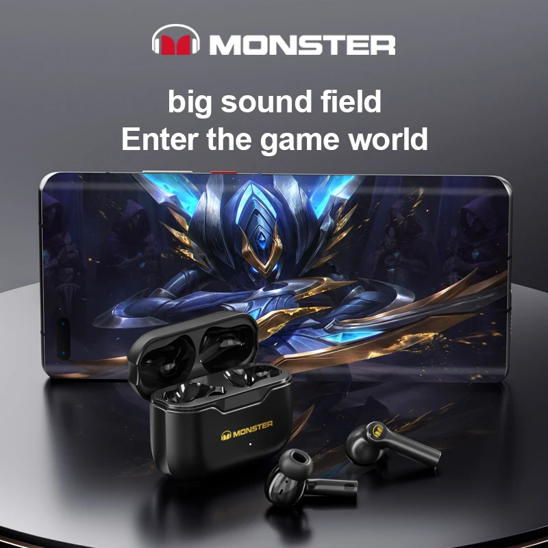 TWS-наушники Monster XKT02 с сабвуфером и поддержкой Bluetooth 5,1