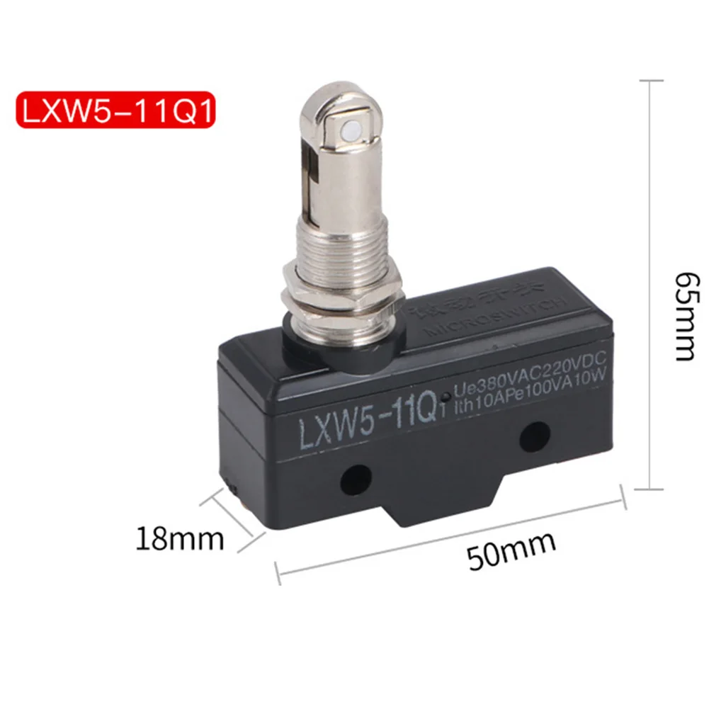 Reliable LXW511M Push Plunger Actuated Limit Switch AC 380V DC 220V Suitable for Industrial Control Applications