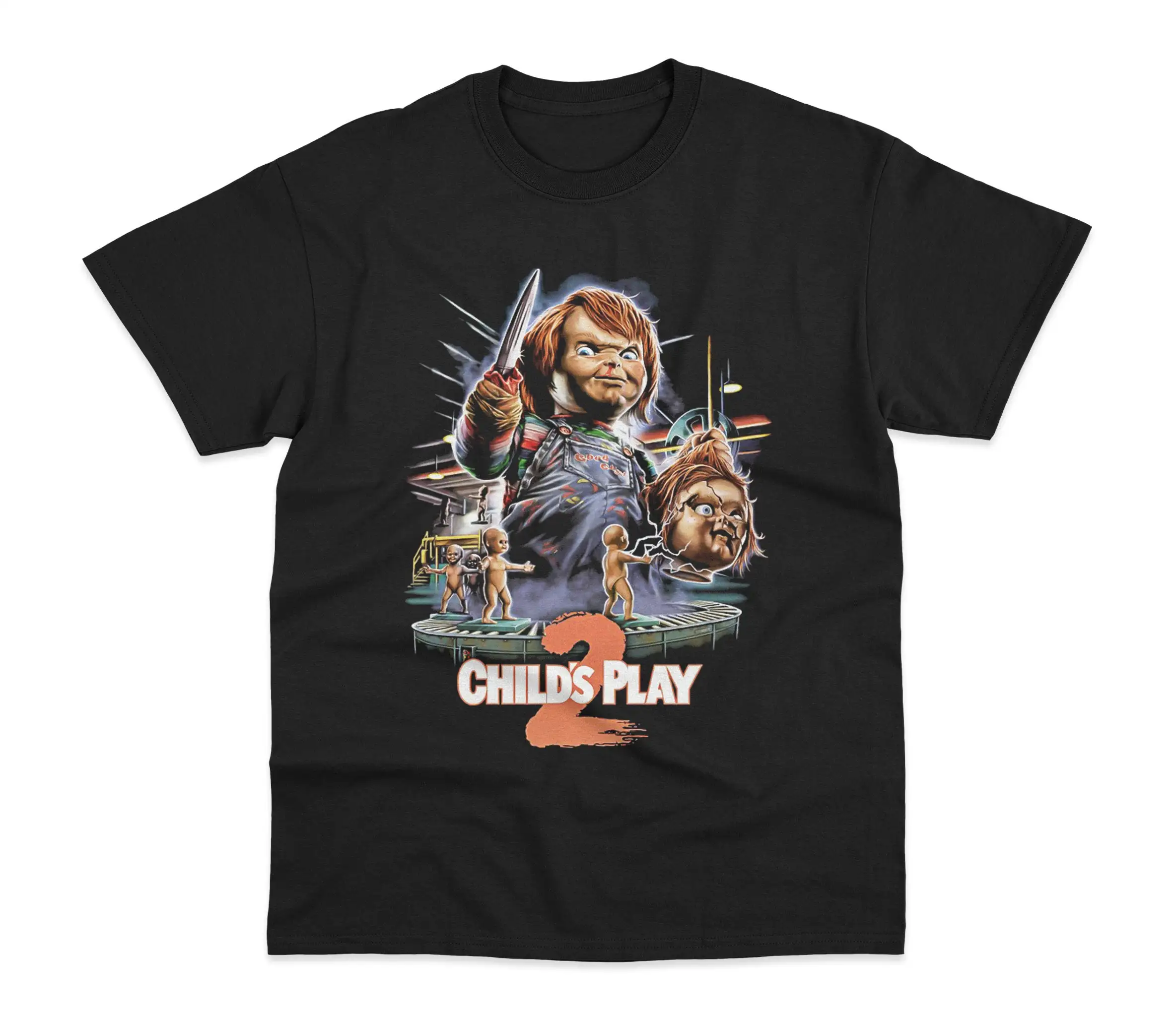 Child's Play T Shirt Horror Movie Chucky Halloween Scary