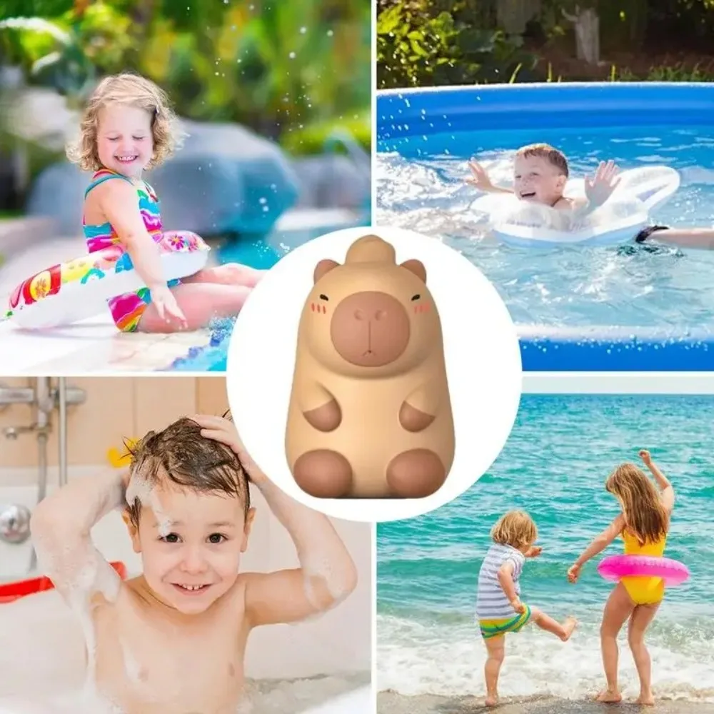 

Cute Capybara Water Fighting Toys Plastic/Plastic Squirt Game Water Squirt Toy Capibala Beach Game Swimming Pool Squirt Toys