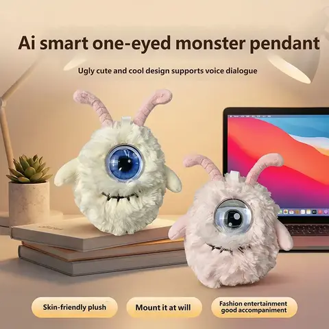 Ai intelligent emotional companion robot intelligent voice conversation ai electronic pet bag pendant, Halloween gift