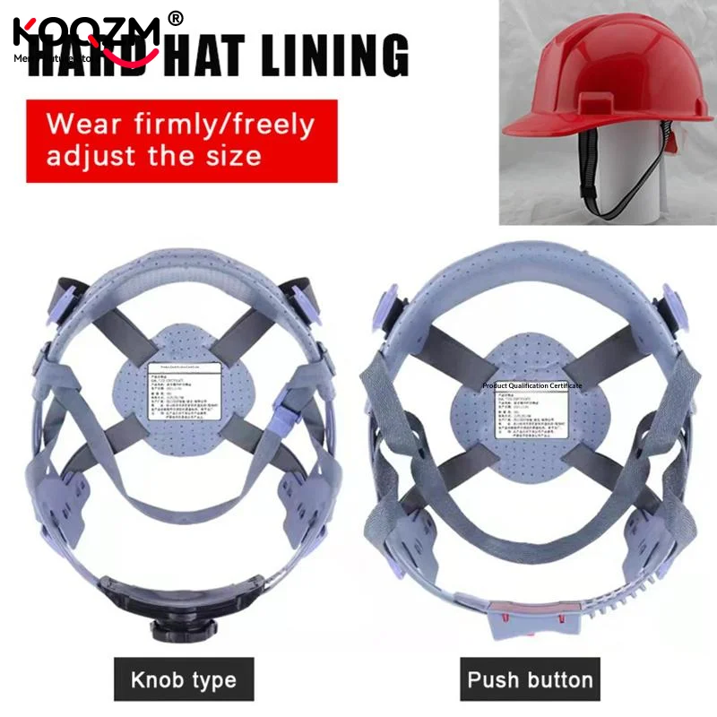 Hard Hat Suspension Bumpsproof Attachment Bruisesproof Head Protection Adjustable Hard Hat Shell Insert Lightweight Hats Safety