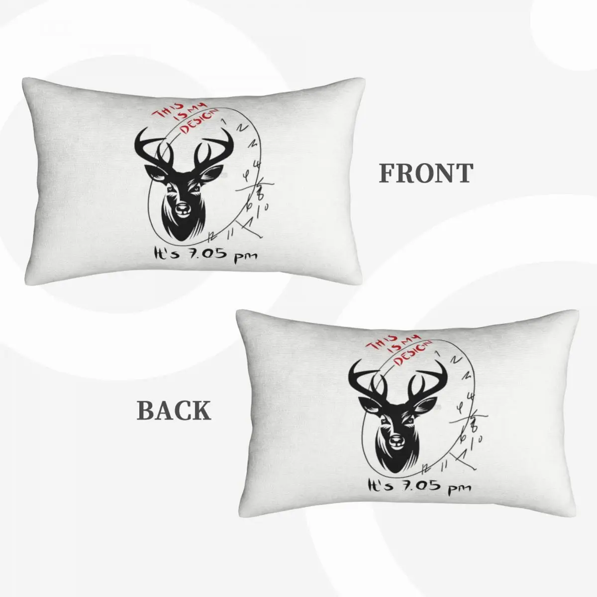 Hannibal Mads Mikkelsen Rectangle Pillowcase Cushion Cover Decorative Bedroom Bed Home Comfort Throw Pillow