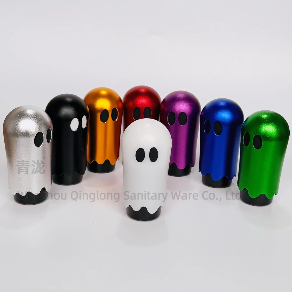 

Cute Ghost Car Shift Head 86mm Halloween Style, Personalized Car Modification Knob