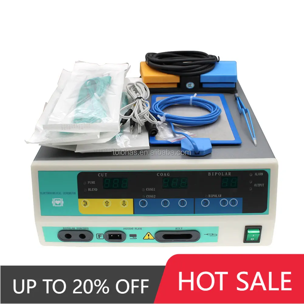 

LHICV20 Cheap Vet High Frequency Electrosurgical Generator Diathermy Electrosurgical Radio Frequency Electro Surgical Unit