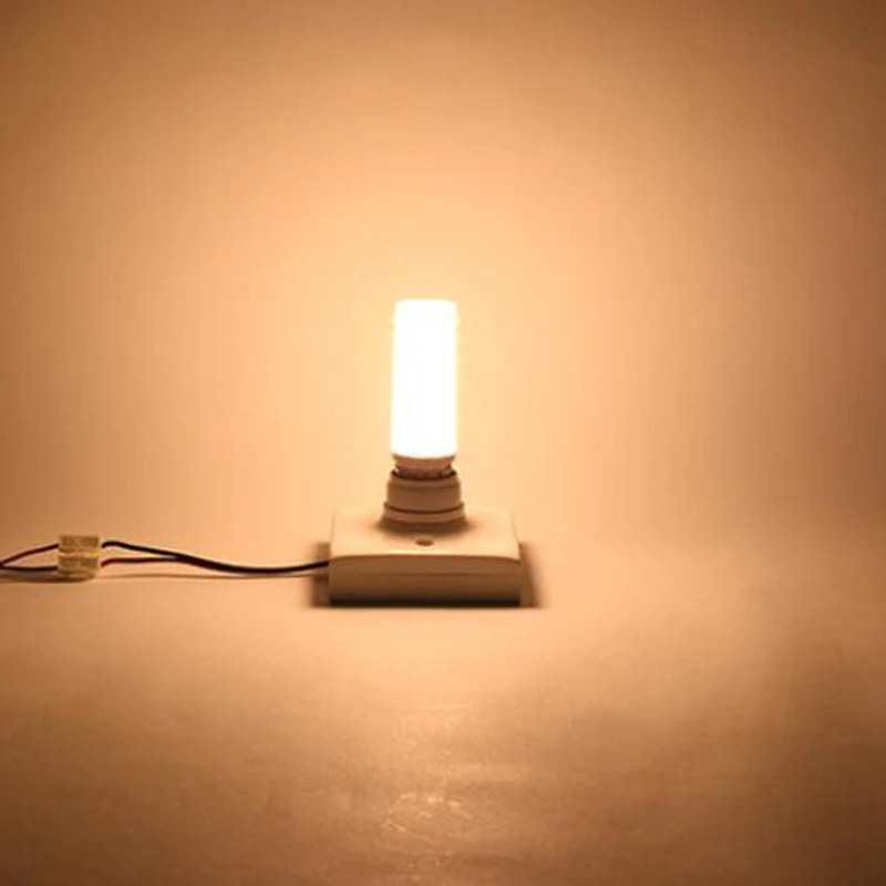 10pcs E27 E14 ED Corn Light 12w 18w LED Bulb Shadowless Bulb Household Pendant Lamp 3000k 4000k 6000k Three-color Changed 220v
