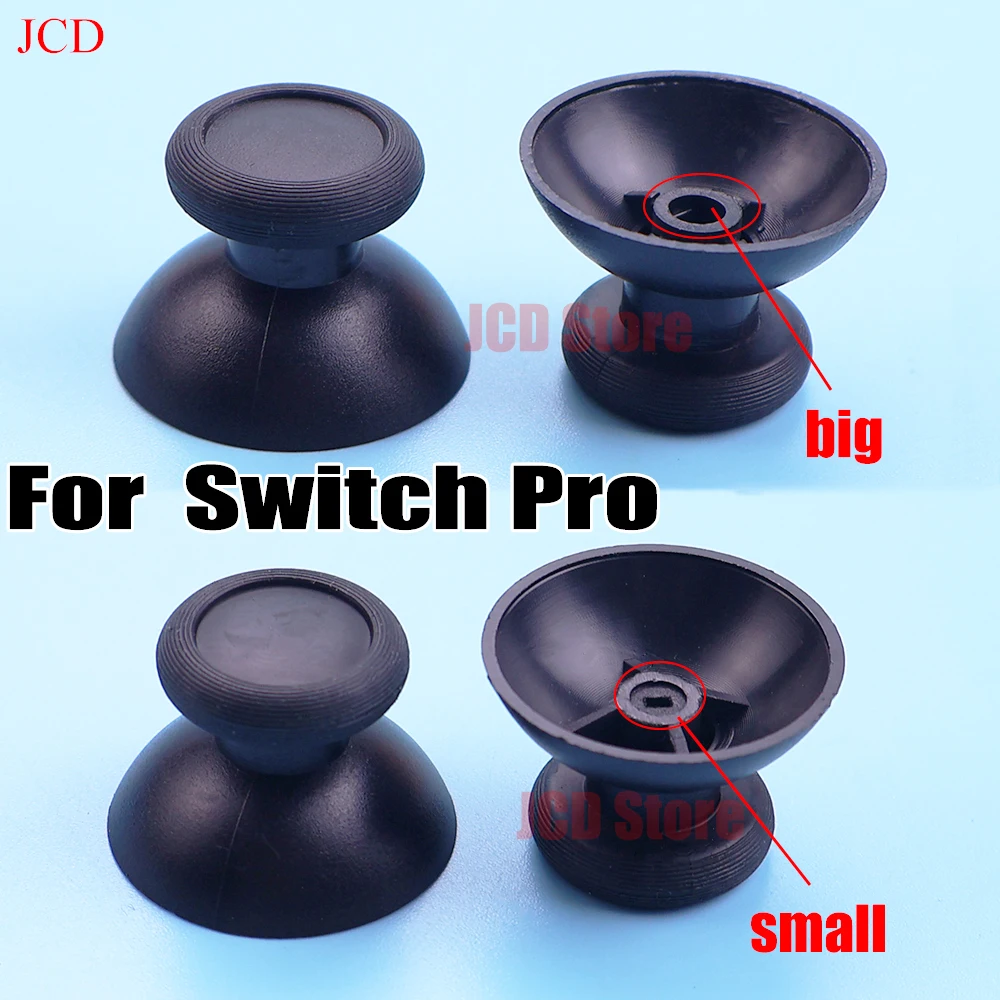 2/4/10개 NS 스위치 프로 게임패드 컨트롤러 썸스틱 머쉬룸 커버 3D 아날로그 조이스틱 교체용 그립 캡 버튼