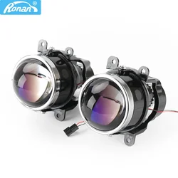 RONAN 3.0inch G2 type bi xenon Fog Light projector lens D2S D2H H11 Lamps for universal car styling retrofit upgrade retrofit