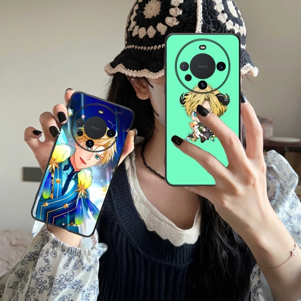 Satan Obey Me Cool Mobile Cell Phone Case for Huawei Mate 60 50 40 30 20 10 Pro Plus Lite E 5G Black Soft Phone Cover Shell