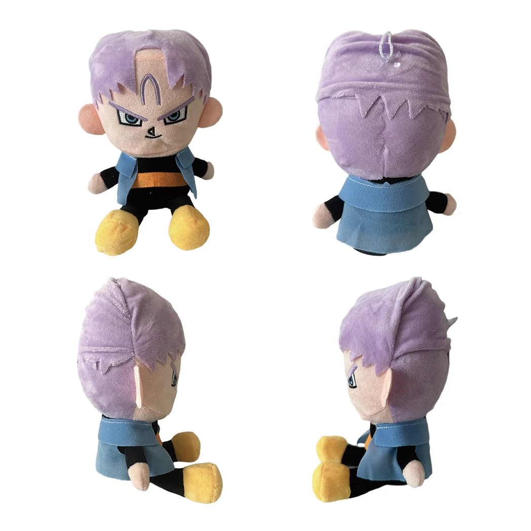 25cm Dragon Ball Plush Toy Japanese Anime Goku Vegeta Cartoon Character Doll Padding Classic Cute Beautiful Gifts For Kids Toys