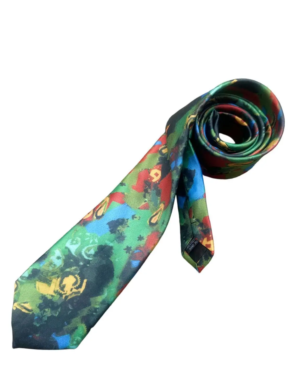 Disco Elysium Harrier Du Bois Cosplay Necktie Horrific Tie Game Costume Accessory Unisex Fancy Prop Halloween Comic Con Party