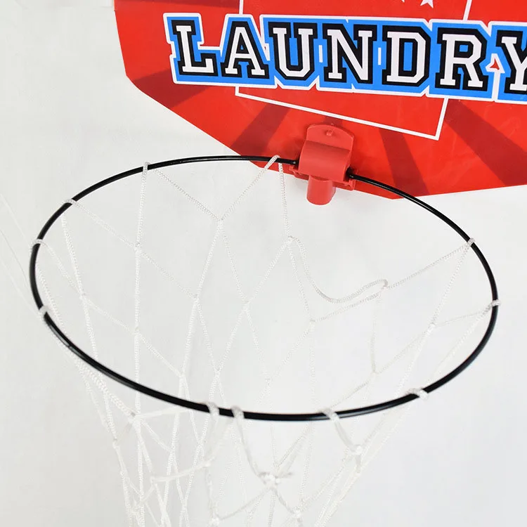 Basketball Hamper Sports Inspired Hamper OverDoor hangeable Basketball Laundry Hamper Kids Hanging Laundry Basket Sports Hampers