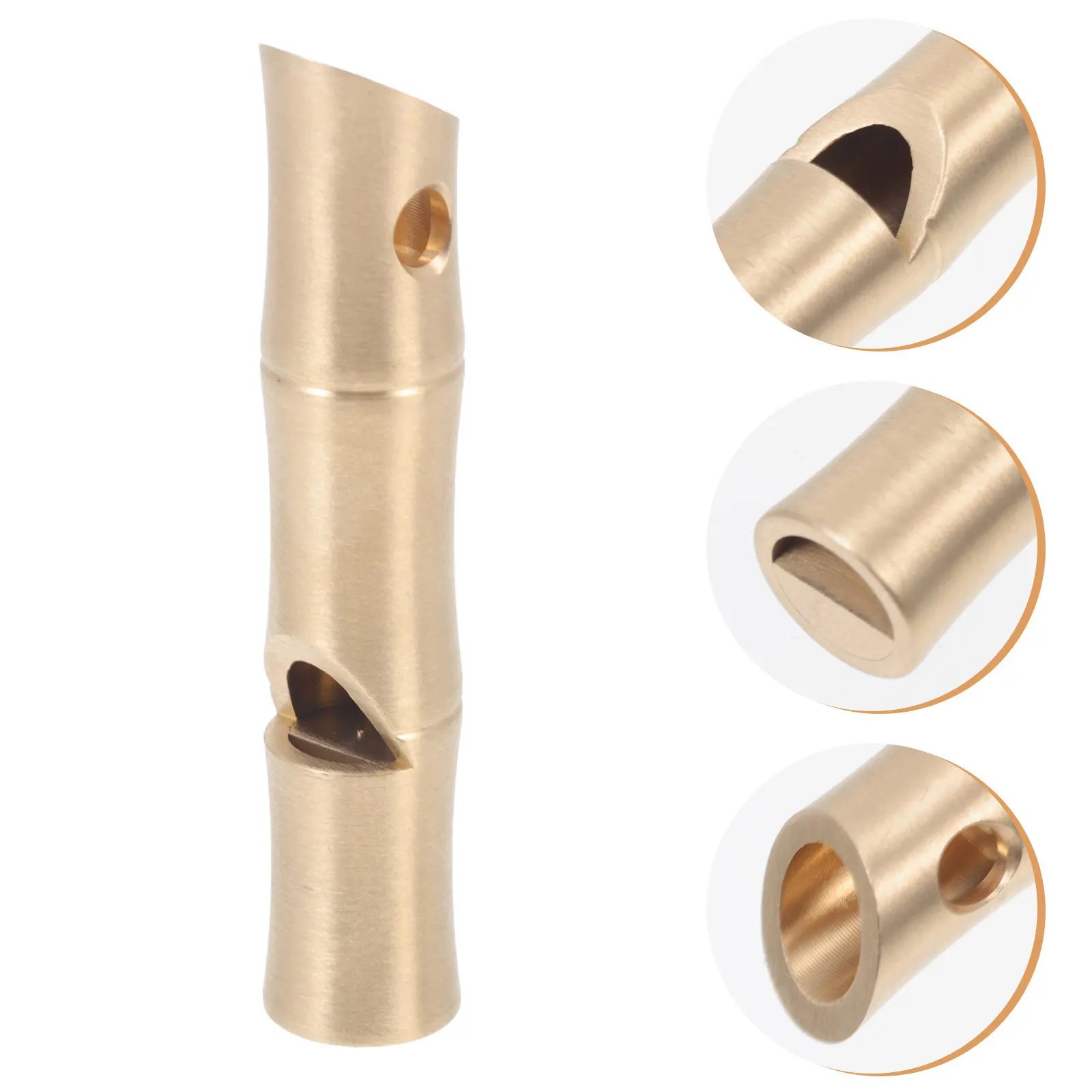 

1 шт. Мощный латунный свисток для выживания на природе, аварийный инструмент для учителей, судей, поисково-спасательных операций, подарок для любителей активного отдыха