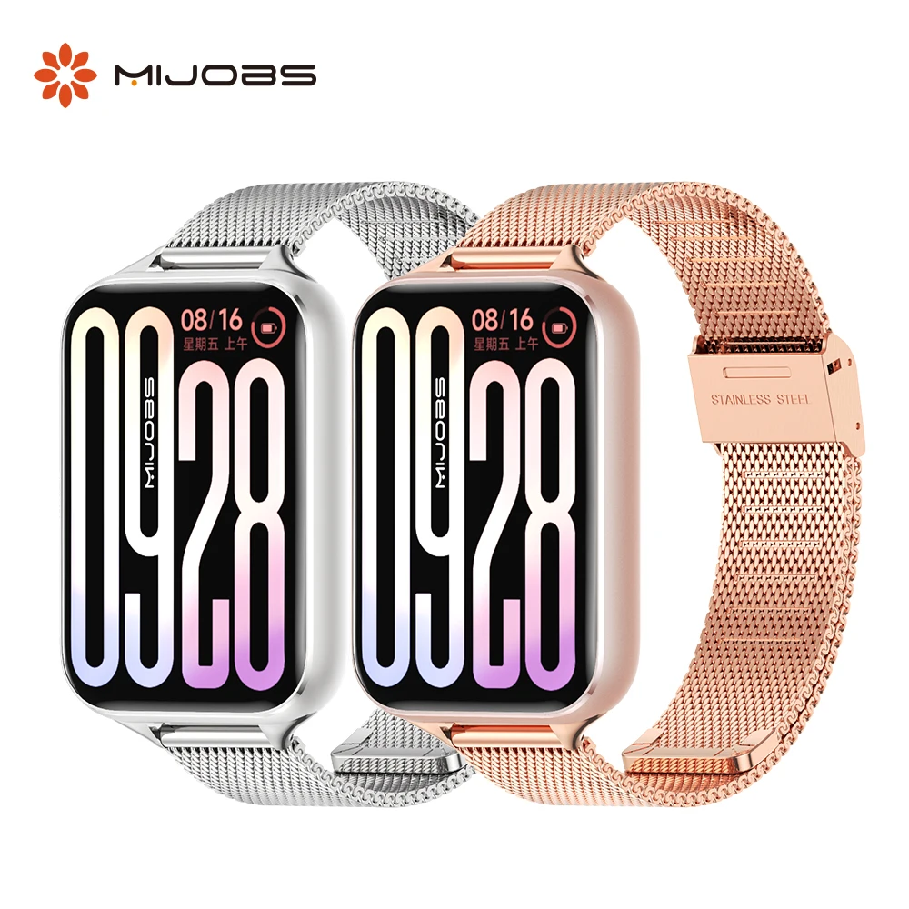 Strap for Mi Band 10 Pro 9 Pro 8 Pro Bracelet for Xiaomi Smart Band 10 Pro Wristband for Mi Band 9 Pro Watchband Metal Strap