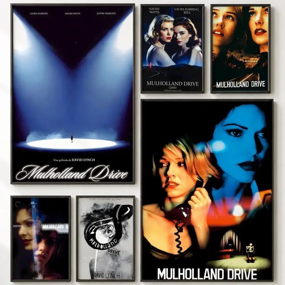 Upgrade Entertainment M-Mulholland DriveS Poster HD poster wall art self-stick no-residue for home cafe office great gift