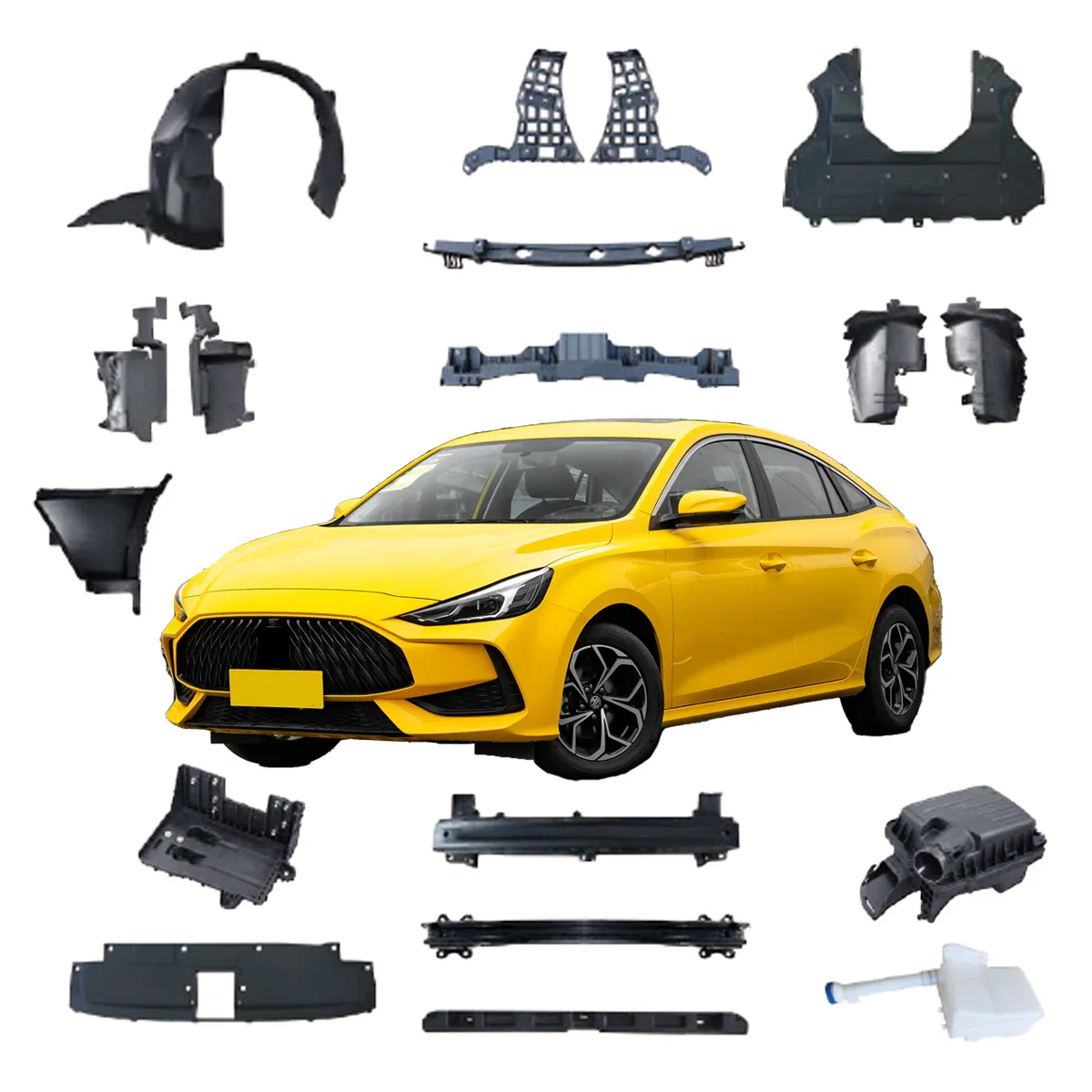 Suitable for 2021 MG5  All Car Parts  Headlight Assembly Car Bumper OEM 1074411/10744112
