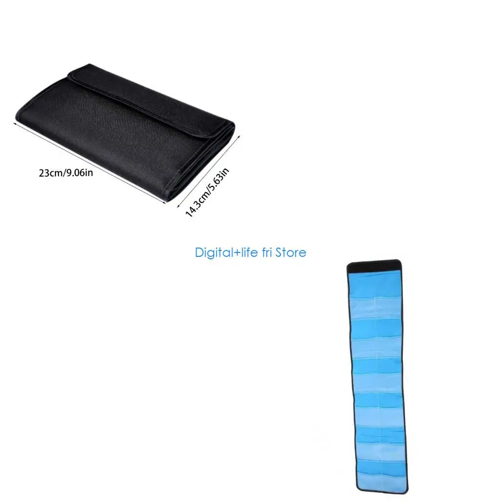 E06D Excellent For Photographers Filter Storage Organiser Protective Build Waterproof