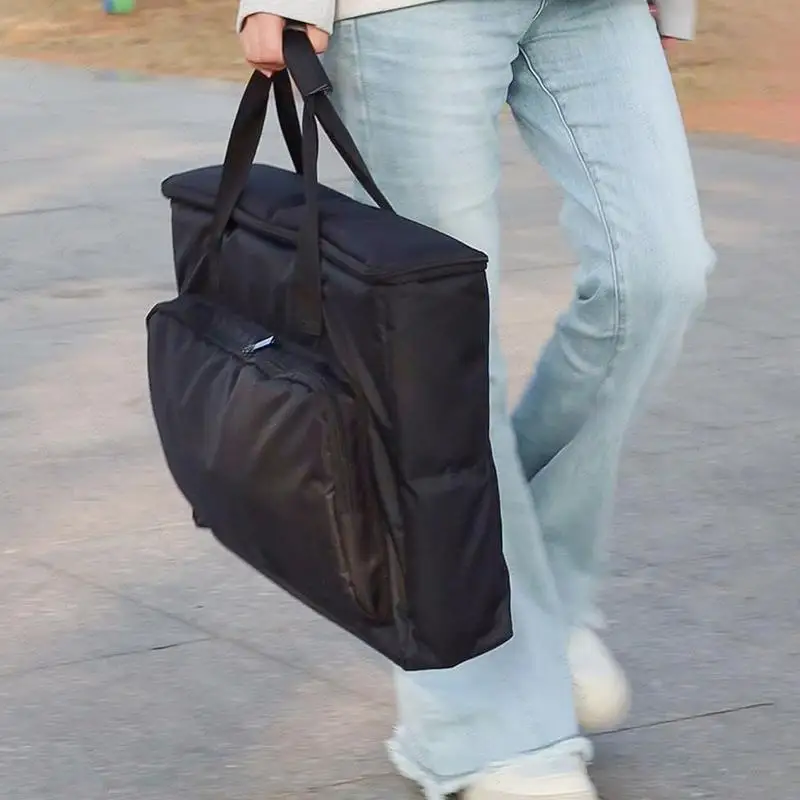 Monitor Carrying Bag with Adjustable Strap Cushioning Foam Full Protection Case Fit 24/25/27/32 Inch Screens for TravelNew