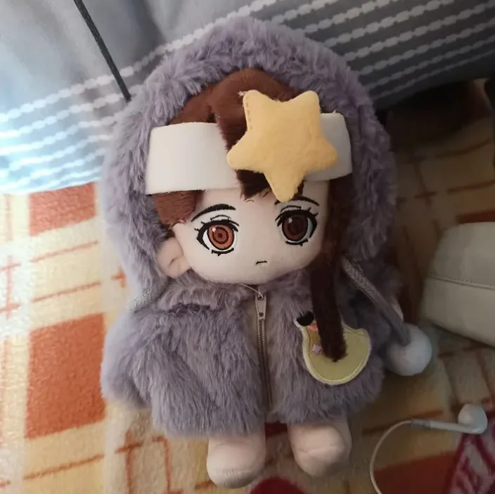 

Lain Iwakura 20CM lain Attribute Cotton Doll Cute Plush Doll Body Dress Up Stuffed Toys Dolls Figures Gift for Adults And kids