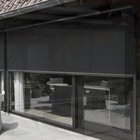 Motorized Remote Control Window Blinds PVC Blackout Blinds for Bedroom Living Room Office Patio Shades Roller Blinds Similar to