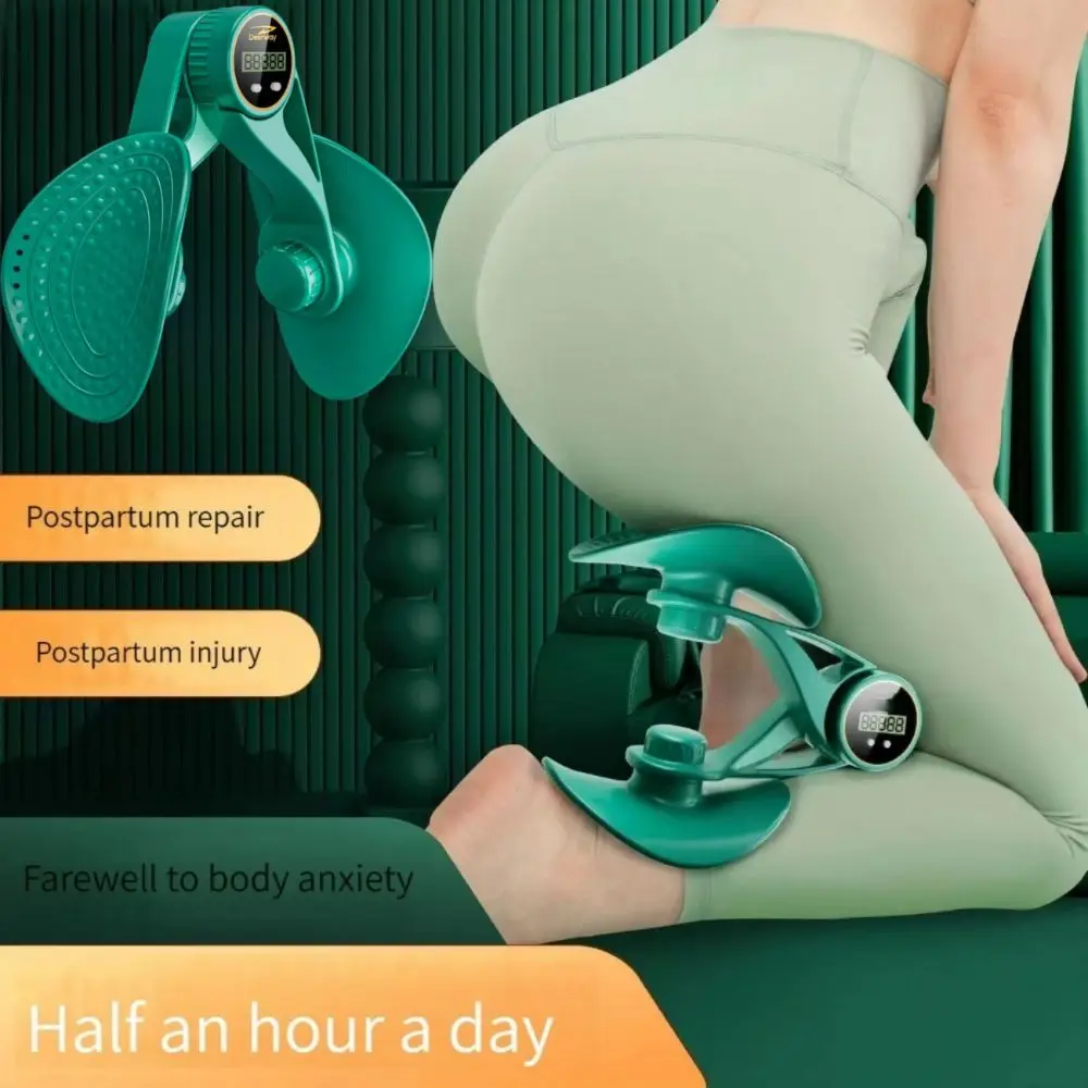 

Multi-Functional Beauty Leg Device Shape Up Portable Pelvic Floor Muscle Trainer Adjustable Can Be Counted Leg Clamp Trainer