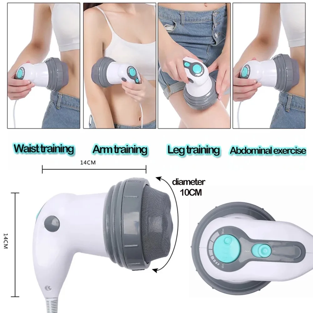 Scrapping Body Massager Machine Anti-Cellulite Infrared Body Slim Weight Loss Handheld Fat Cellulite Remover Massager Tools