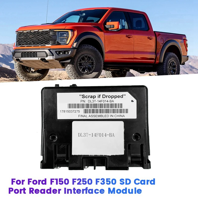 

Car USB SD Card Port Reader Interface Module DL3T-14F014-AB For Ford F150 F250 F350 USB Navi Card Port Reader DL3T14F014