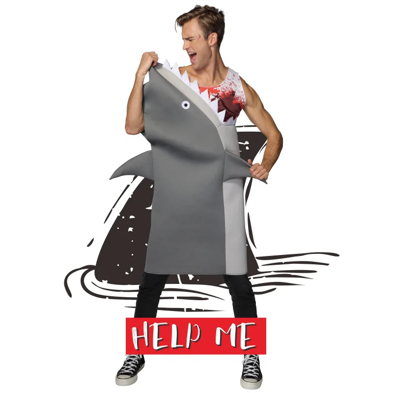 لوهوين العالم تحت الماء تأثيري مضحك الحيوان سفينة شخصية اللعب زي دمية البدلة أداء الكبار الزي