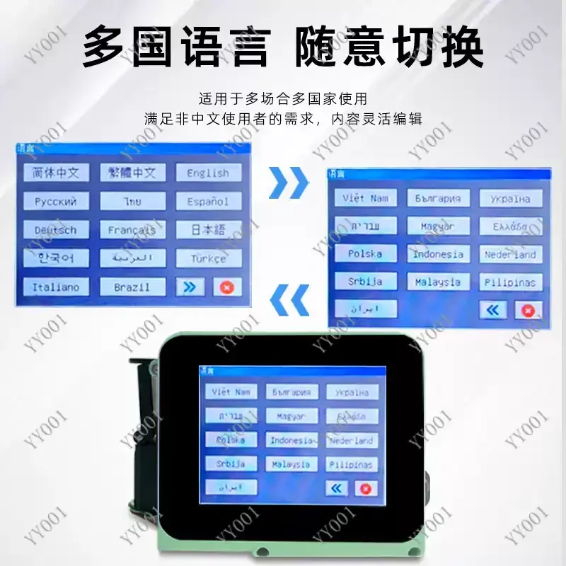 Portable Mini Batch Coder Handheld Inkjet Printer for Expiration Date Batch Number Marking