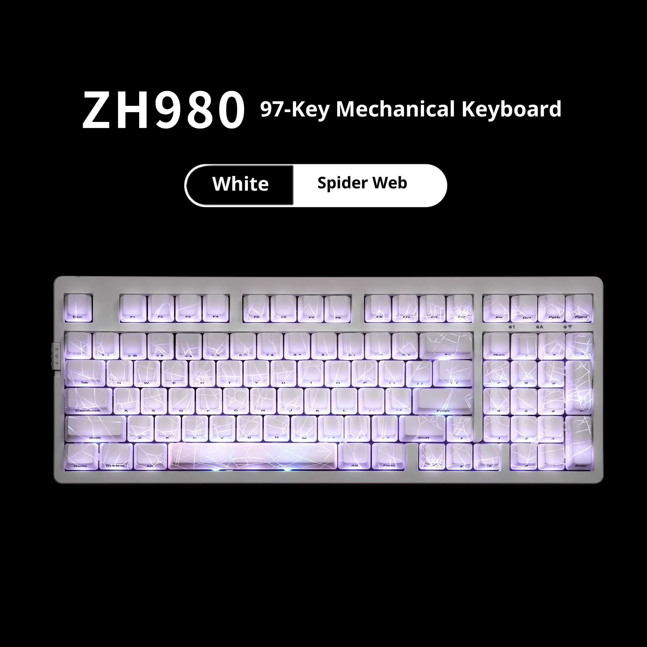 ZORNHER ZH980 Mechanical Keyboard Wireless RGB