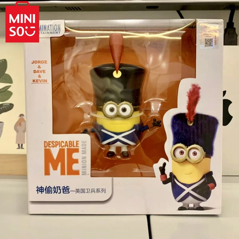 hot Despicable Me Figures Big Eye Minions Bob Kevin Stuart Action Figure Models Cartoon Kawaii doll ornaments toy birthday gift