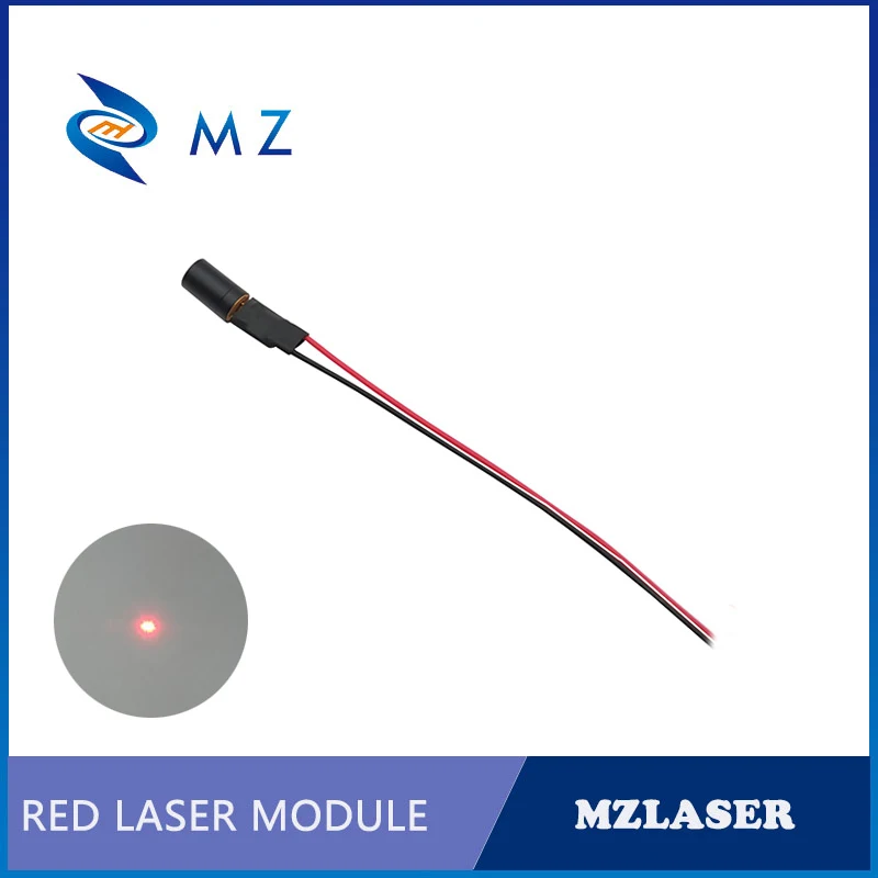 Modulo diodo laser punto rosso vendita caldo compatto mini D6mm 670nm 10mw 3-5V macchina di livello industriale laser punto rosso