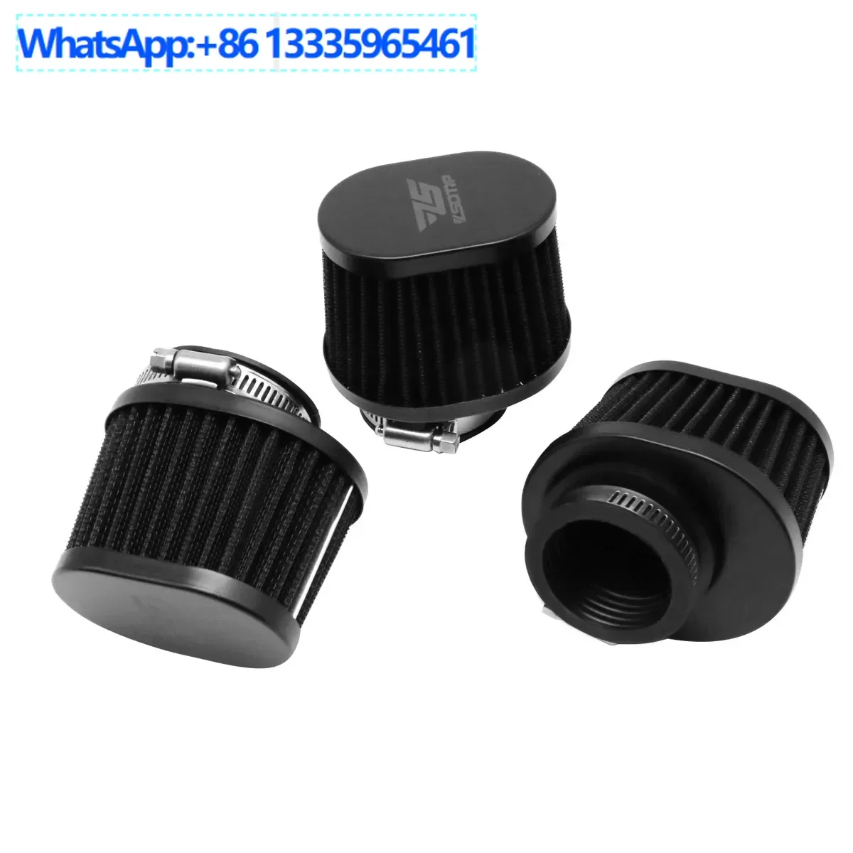 

10PCS car and motorcycle modified air filter, elliptical large flow air intake filter 42 50 55 60mm