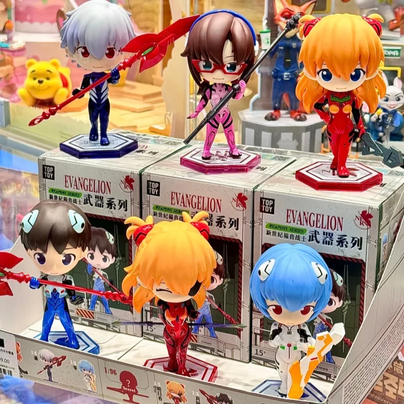 

Genuine Top Toy Eva Toys Series Blind Box Mystery Box New Trendy Anime Figure Collection Decoration Kids Custom Birthday Gifts