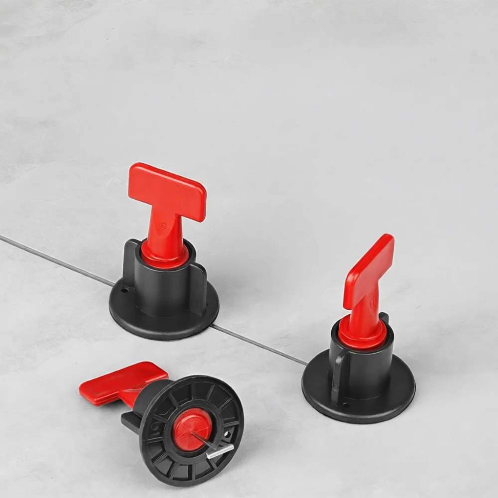 Tile Leveling System Kit Adjustable Reusable Ceramic Flooring Wall Spacer Precision Construction Tool Professional Paving