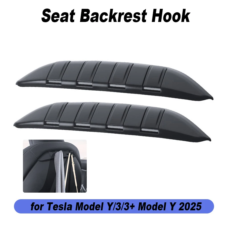 Seat Backrest Hook for Tesla Model 3/Y/3+ Model Y 2025 Seat Back Hidden Bracket Hanger Concealed Type Storage Hook Accessories