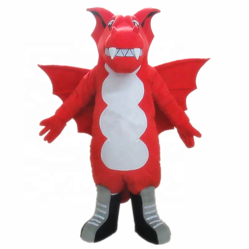 

life size giant walking red devil dragon mascot costume for cosplay/ad/event adult unisex red devil mascot costume dragon