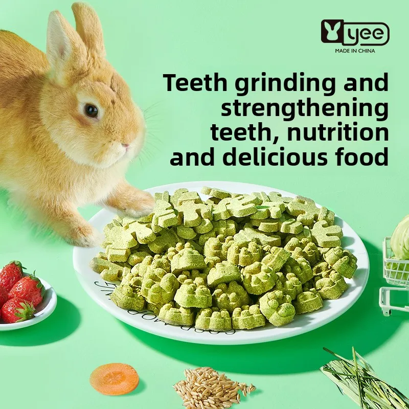 

YEE Herbivore Chew Treats — зубные палочки Alfalfa и Veggie для кроликов, китайских и свиней | Закуски для измельчения зубов из высокого волокна