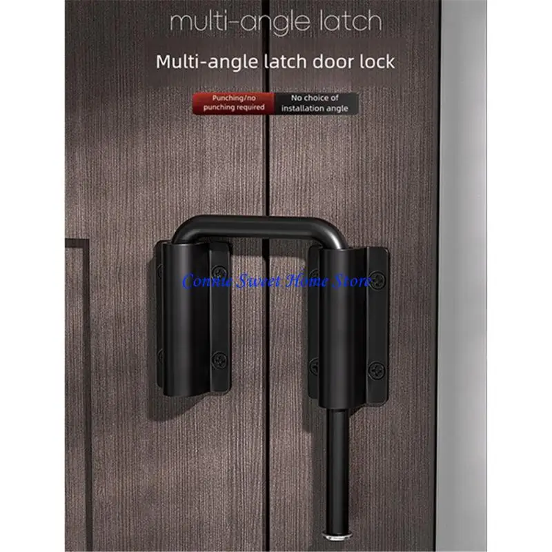 

LXAF Multi Functional Aluminum Door Latches Adjustable Positioning For Furniture And Home Security