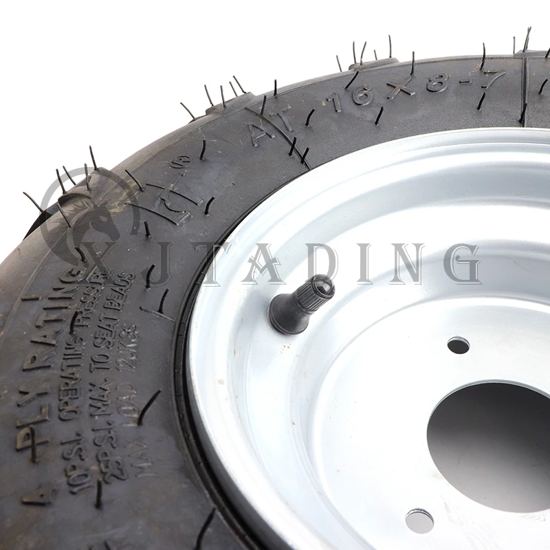16 inch Vacuum Wheels 16x8-7 Tubeless Tire & 7\