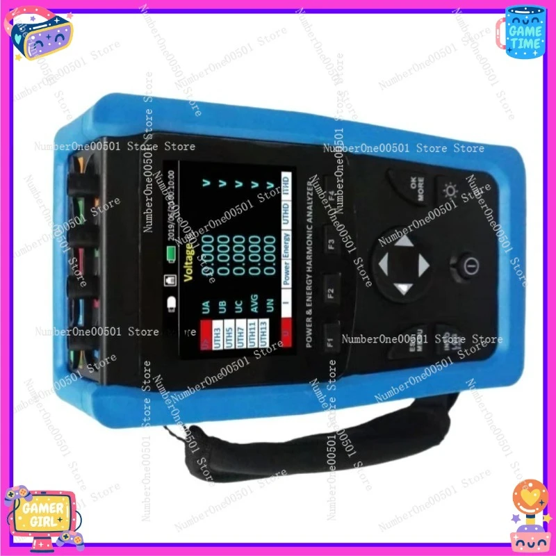 

Измеритель электрических параметров ME440: портативный анализатор напряжения, тока, коэффициента мощности, гармоник, с катушкой Роше, измеритель энергии