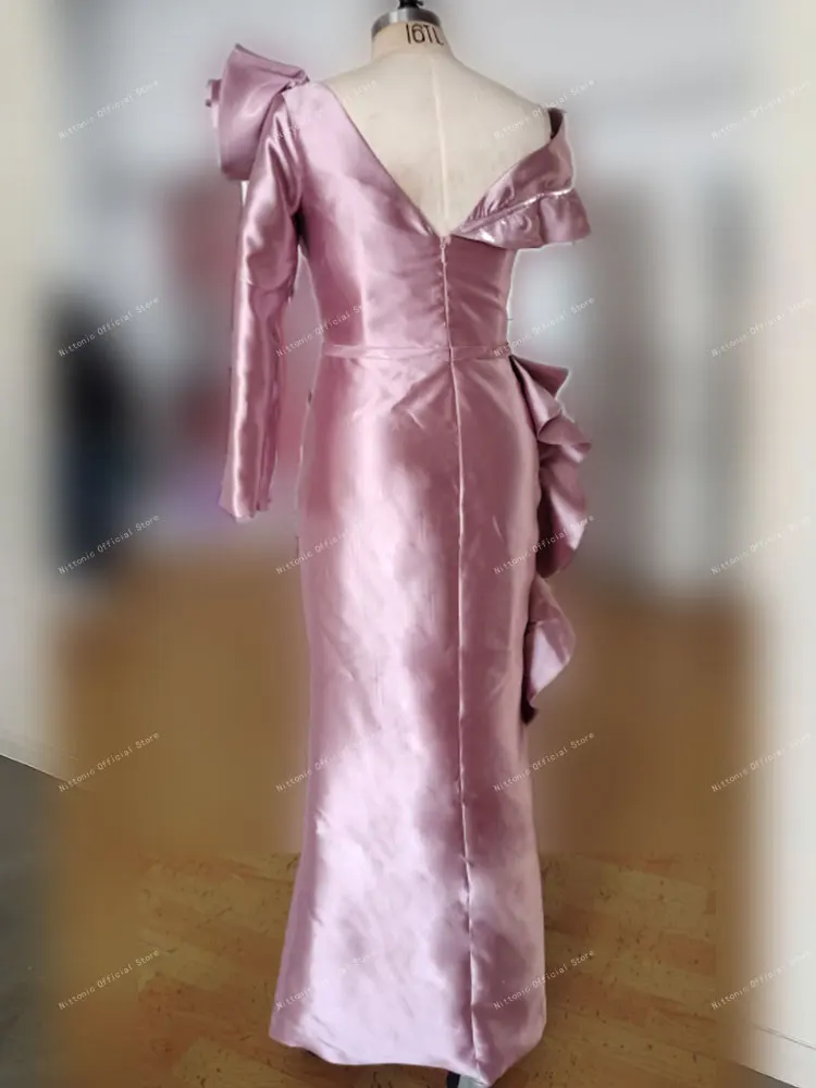 Sexy 2024 Saudi Arabia Off The Shoulder Evening Gown Elegant Mermaid Prom Long Dresses