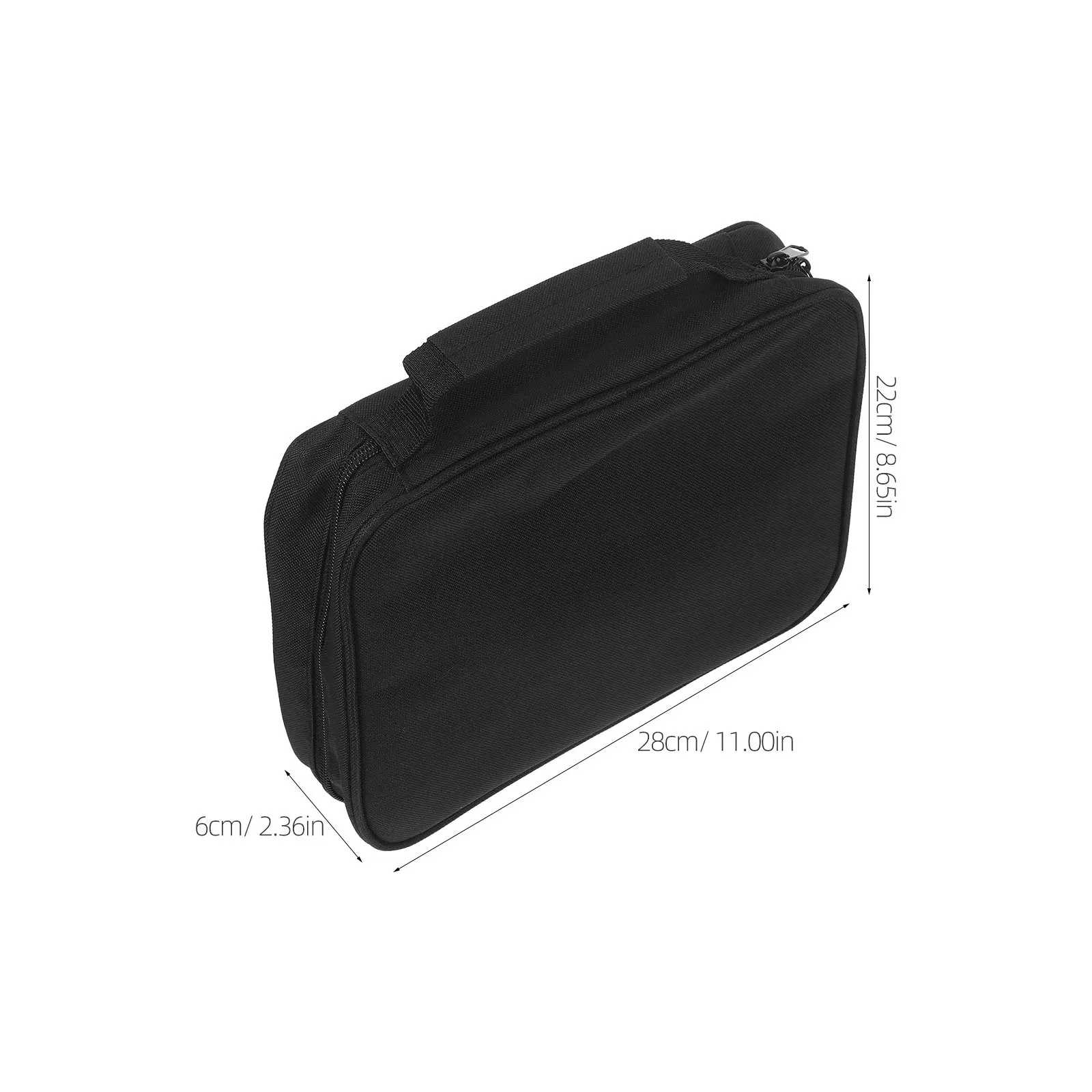 Versatile Zippered Bible Cover with Handle Waterproof Protective Book Case for Bible Study Accessories Organizing Church