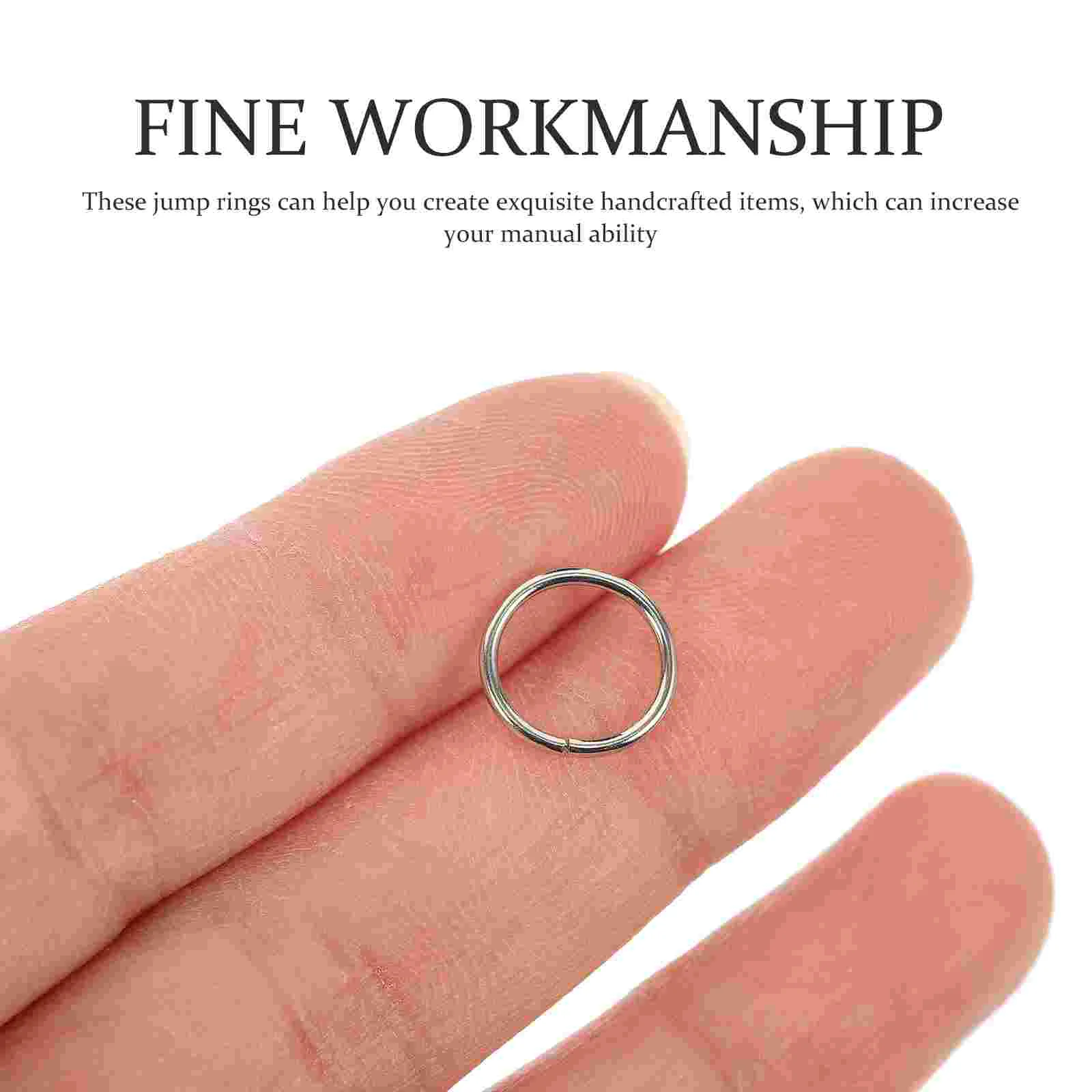 Multipurpose Split Ring The Earring Base Open Jump Iron Bracelet Connecting Rings