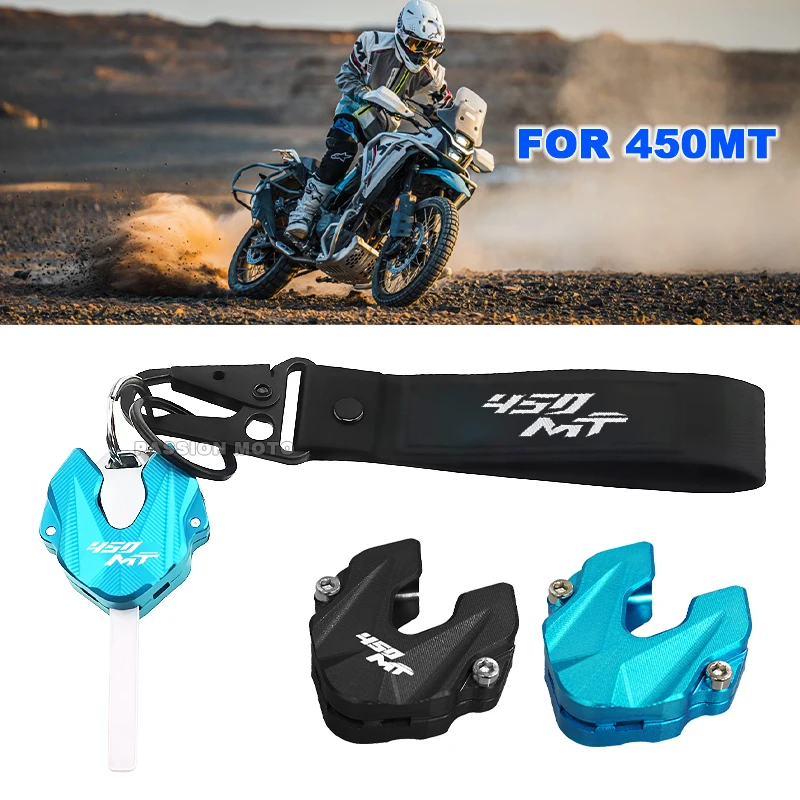 Aluminium-Schlüsselschutzabdeckung für CFMOTO 450MT MT450 450 MT 2024 2025 2026 Motorrad-Zubehör Schlüsselhülle & Schlüsselanhänger